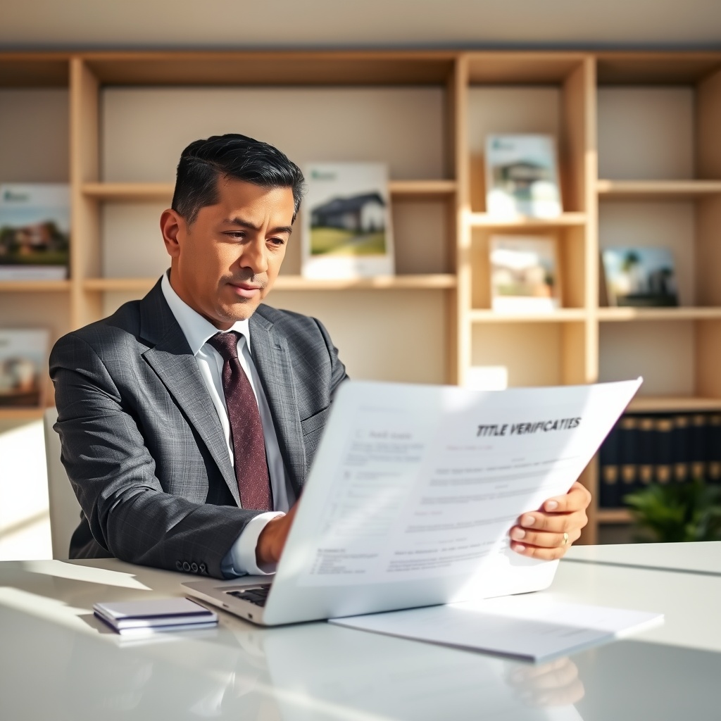 Investigación de gravámenes y cargas